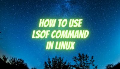 فرمان lsof در لينوکس