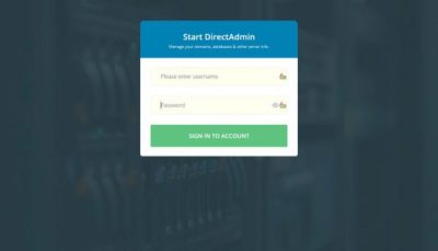 آموزش تغییر رمز عبور در دایرکت ادمین