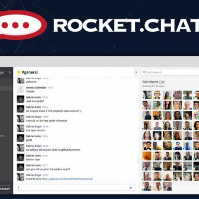 Rocket.Chat پیشروترین مرکز ارتباطی منبع باز است