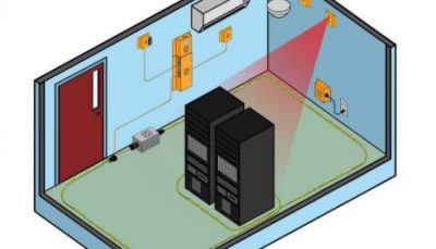 بررسی دیوار اتاق سرور