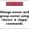 تغییر مالکیت فایل و گروه در لینوکس