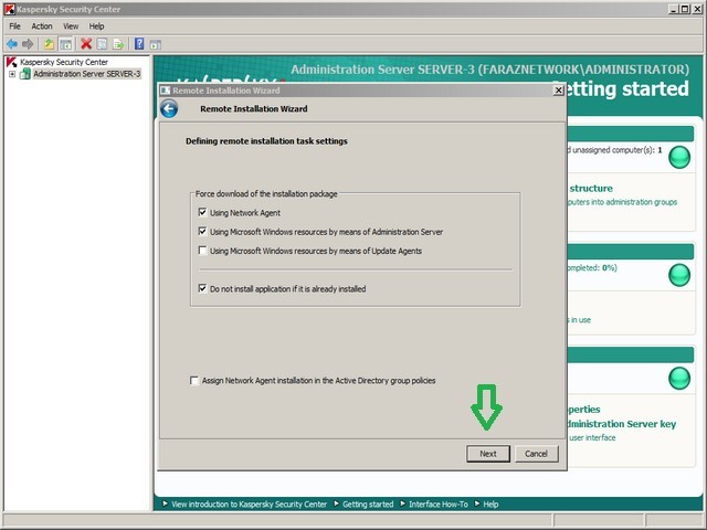 Deploying Kaspersky Endpoint Security