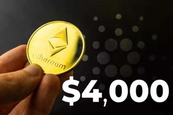 Ethereum نزدیک است به 4000 دلار برسد در حالی که Cardano قصد دارد به رتبه پنجم برگردد
