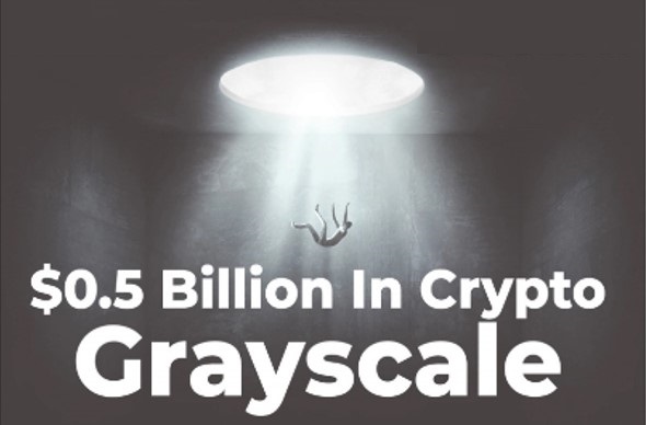 طی 24 ساعت گذشته Grayscale حدود 500 میلیون دلار ارزش ارزهای دیجیتال خود را از دست داد