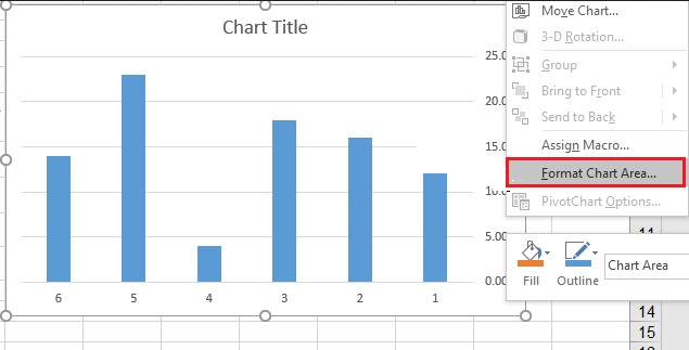تبدیل اعداد انگلیسی نمودار به فارسی در Excel