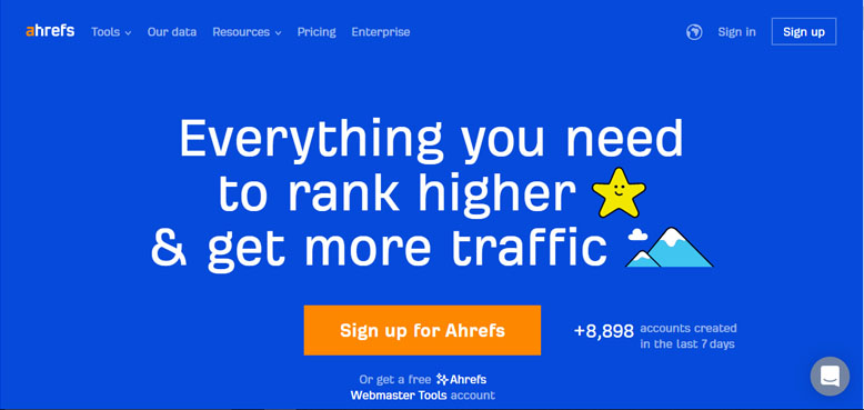 سایت Ahrefs برای ساخت بک لینک و بررسی ترافیک سایت