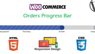 افزونه woocommerce order progress bar