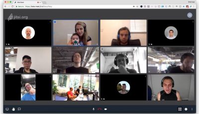 نمای کلی پلتفرم کاربردی Jitsi