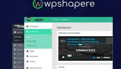 افزونه WPShapere | پوسته مدیریت وردپرس