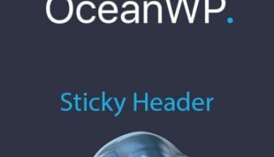 افزونه سربرگ چسبنده وردپرس | افزونه OceanWP Sticky Header