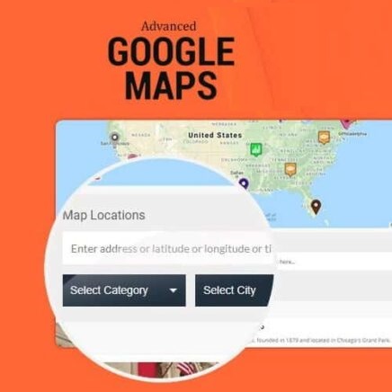 افزونه وردپرس نقشه گوگل پیشرفته - Advanced Google Maps