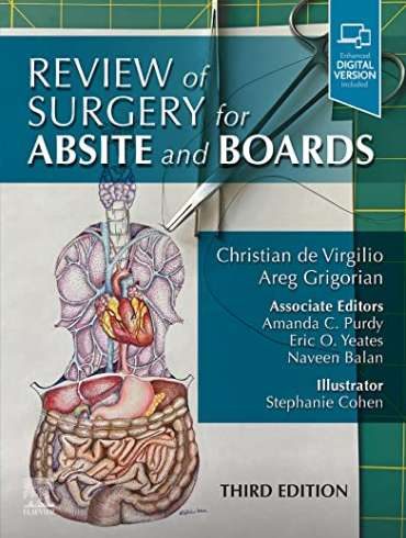 دانلود کتاب Review of Surgery for ABSITE and Boards 3rd Edition