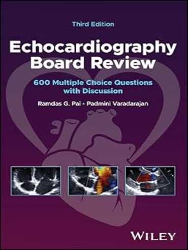 دانلود کتاب Echocardiography Board Review: 600 Multiple Choice Questions with Discussion 3rd Edition