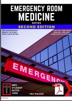 دانلود کتاب MedStudentNotes - Emergency Room Medicine Notes