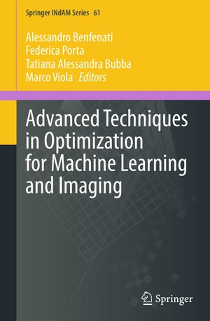 دانلود کتاب Advanced Techniques in Optimization for Machine Learning and Imaging