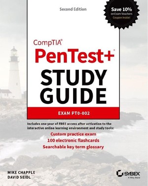 دانلود کتاب CompTIA PenTest+ Study Guide Exam PT0 002 by Mike Chapple, David