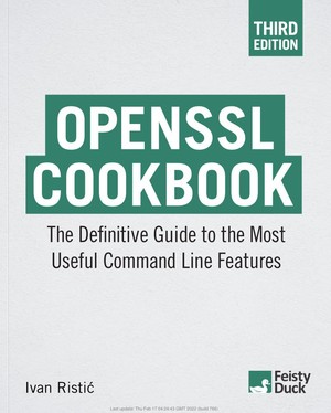 دانلود کتاب OpenSSL Cookbook The Definitive Guide to the Most Useful Command