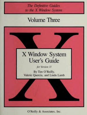دانلود کتاب X Window system users guide for version 11 of the X Window system