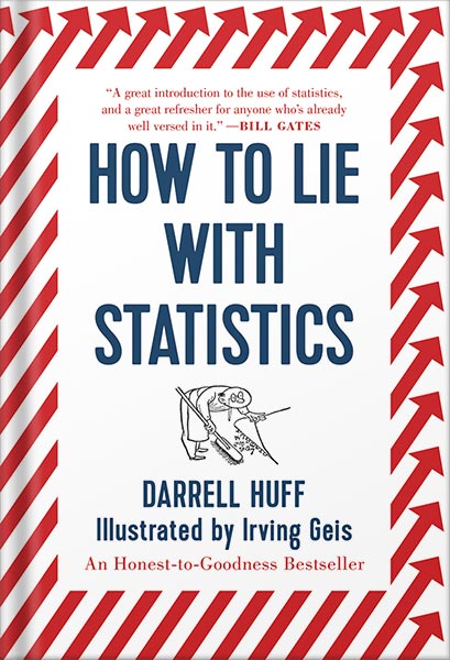 دانلود کتاب فارسی How to Lie with Statistics Reissue Edition, by Darrell Huff