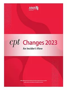دانلود کتاب CPT Changes 2023: An Insider’s View; Current Procedural Terminology